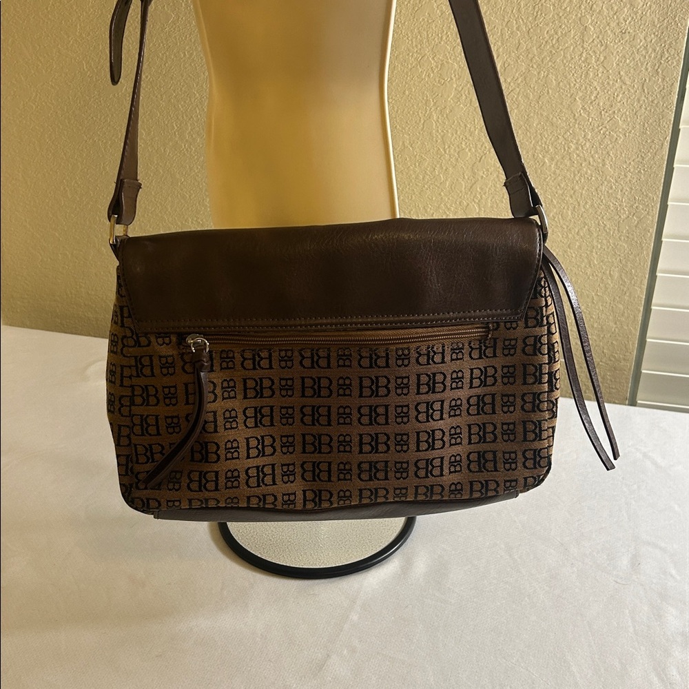 Boots ‘n Bags Colombian Leather and monogrammed Shoulder Bag or crossbody